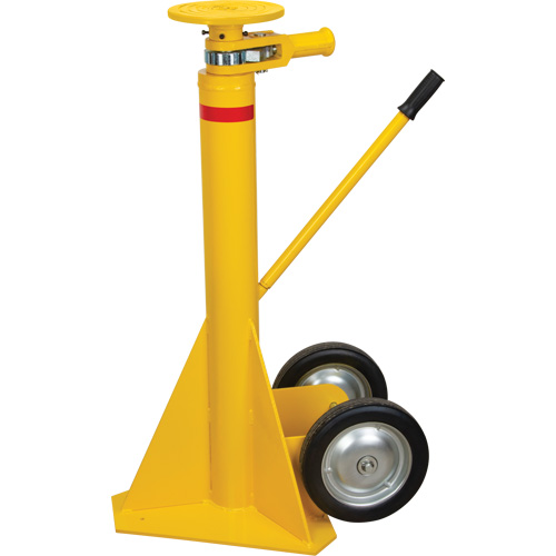 Cric &agrave; rochet pour remorque &agrave; capacit&eacute; statique de 100 000 lb, Cap. de levage 20 tonnes Groupe Belzile Dickner