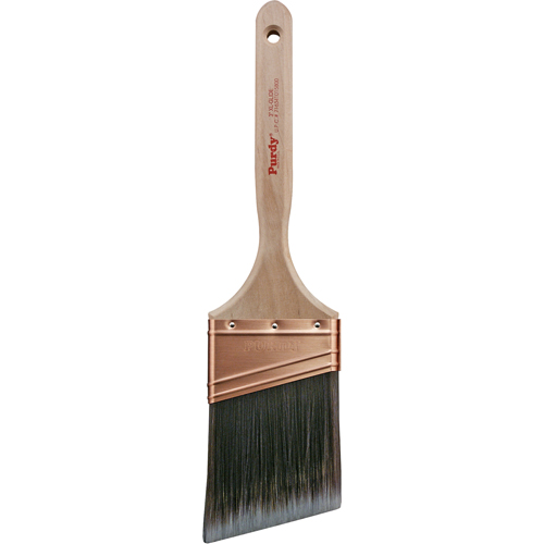 Pinceau XL Glide, Poly/nylon, Manche Bois, Largeur de 3" Groupe Belzile Dickner