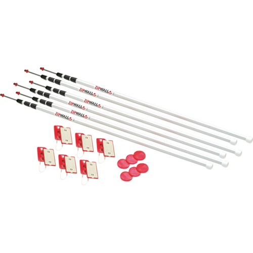 Zipwall&reg; Spring Loaded Pole Groupe Belzile Dickner