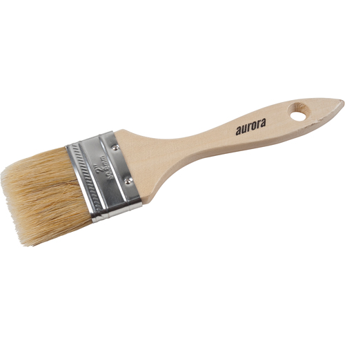 Pinceaux s&eacute;rie AP200, Soie blanche, Manche Bois, Largeur de 2" Groupe Belzile Dickner