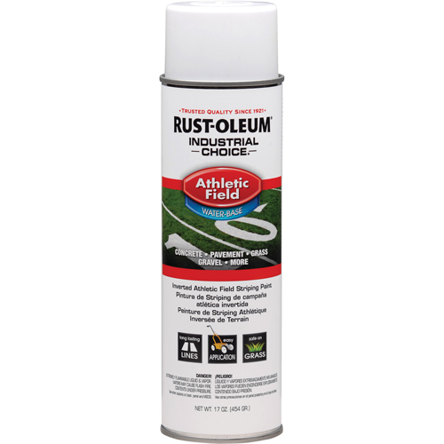 Industrial Choice&reg; AF1600 Athletic Field Striping Paint, White, 17 oz., Aerosol Can Groupe Belzile Dickner