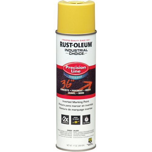 Water Based Inverted Marking Paint, 17 oz., Aerosol Can Groupe Belzile Dickner
