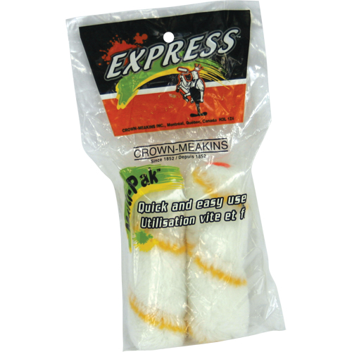 Perlon Trim Roller Cover - Pack Of Two, 10 mm (3/8") Nap, 101.6 mm (4") L Groupe Belzile Dickner