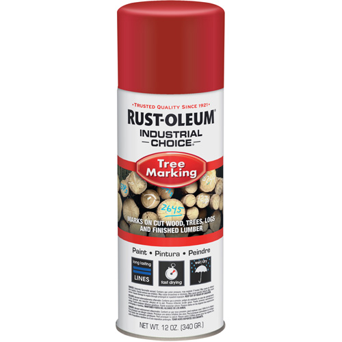 Peinture pour le marquage des arbres Industrial Choice T1600, Rouge, 16 oz Groupe Belzile Dickner