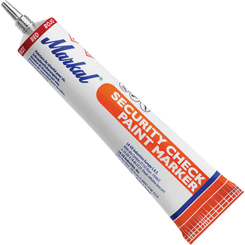 Marqueur de peinture de contr&ocirc;le de s&eacute;curit&eacute;, 1,7 oz, Tube, Rouge Groupe Belzile Dickner