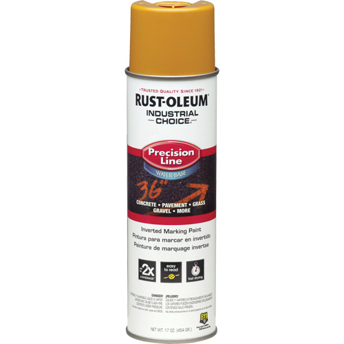 M1800 Water-Based Precision Line Marking Paint, 17 oz., Aerosol Can Groupe Belzile Dickner