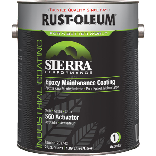 Rev&ecirc;tement dentretien &eacute;poxydique &agrave; base deau Sierra S60 partie 1 activateur, Gallon Groupe Belzile Dickner