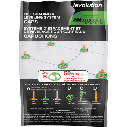 Miracle Sealants&reg; Levolution Universal Caps Groupe Belzile Dickner