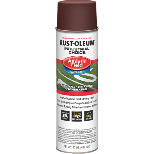 Peinture de lignage pour terrains de sport AF1600, Rouge, Canette a&eacute;rosol Groupe Belzile Dickner