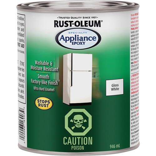 &eacute;poxyde pour &eacute;lectrom&eacute;nager sp&eacute;cialis&eacute;, 946 ml, Canette, Blanc Groupe Belzile Dickner