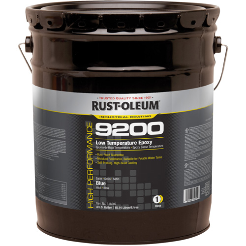 9200 System Low Temperature Epoxy Base, Blue, 4 gal., Pail Groupe Belzile Dickner