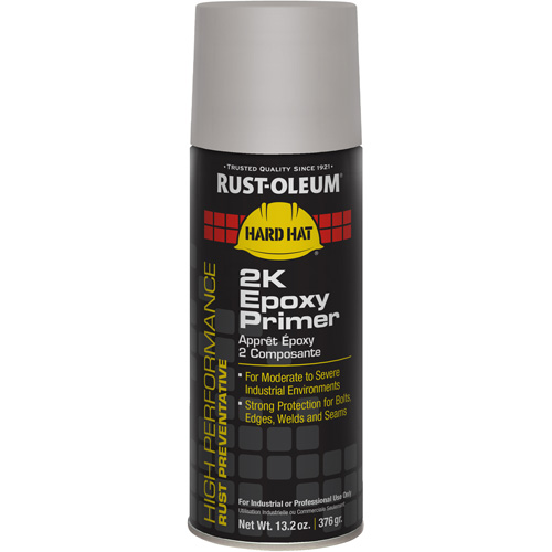 Appr&ecirc;t &eacute;poxydique 2K &agrave; haute performance en a&eacute;rosol du syst&egrave;me V2300, Gris, 13 oz, Canette a&eacute;rosol Groupe Belzile Dickner
