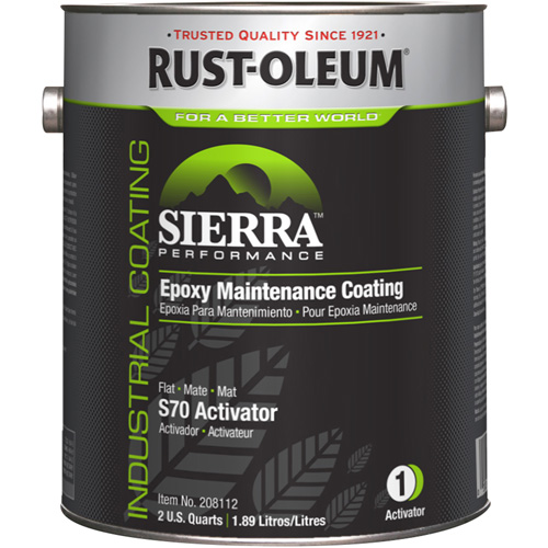 Sierra Performance S70/S71 Water-Based Epoxy Acrylic Primer Activator, Gallon, White Groupe Belzile Dickner