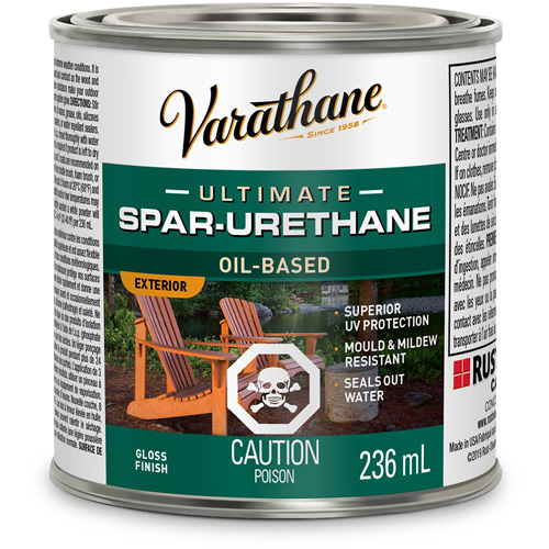 Varathane&reg; Diamond Outdoor Wood Finish, 236 ml, Clear, Gloss Groupe Belzile Dickner