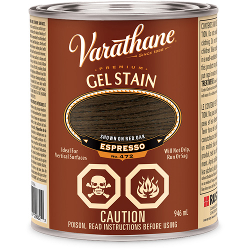 Varathane&reg; Premium Gel Stain, 946 ml, Espresso Groupe Belzile Dickner