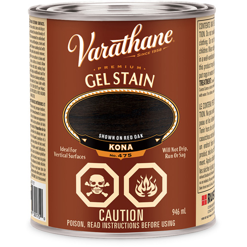 Varathane&reg; Premium Gel Stain, 946 ml, Kona Groupe Belzile Dickner