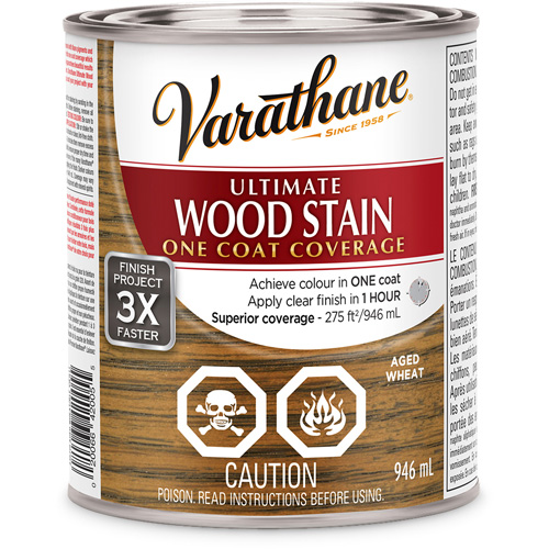 Varathane&reg; Ultimate Wood Stain, 946 ml, Aged Wheat Groupe Belzile Dickner