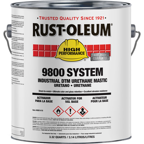 Activateur pour le syst&egrave;me de mastic &agrave; lur&eacute;thane 9800 DTM, 1 gal. Groupe Belzile Dickner