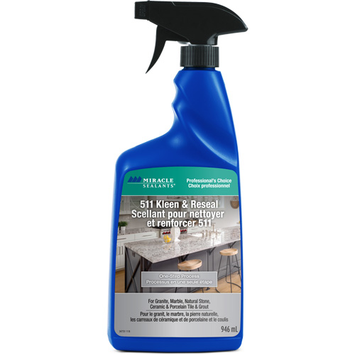 Miracle Sealants&reg; 511 Kleen & ReSeal Sealer, Trigger Bottle Groupe Belzile Dickner
