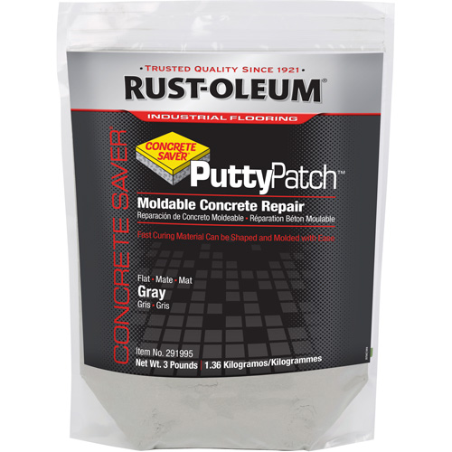 Mat&eacute;riau de ragr&eacute;age Concrete Saver Putty Patch, Sac, Gris Groupe Belzile Dickner