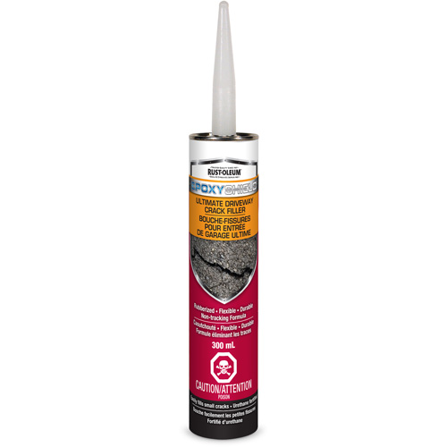 Mat&eacute;riau de remplissage de fissures pour entr&eacute;es Ultimate EpoxyShield, Cartouche, Noir Groupe Belzile Dickner