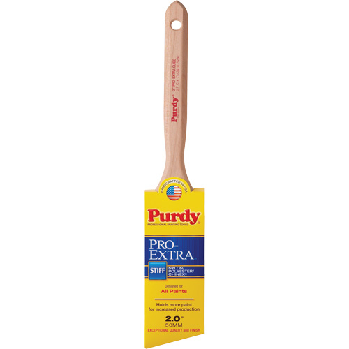 Pinceau Pro-Extra Glide, Mat&eacute;riau m&eacute;lang&eacute;, Manche Bois, Largeur de 2" Groupe Belzile Dickner