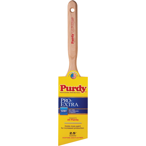 Pinceau Pro-Extra Glide, Mat&eacute;riau m&eacute;lang&eacute;, Manche Bois, Largeur de 2-1/2" Groupe Belzile Dickner