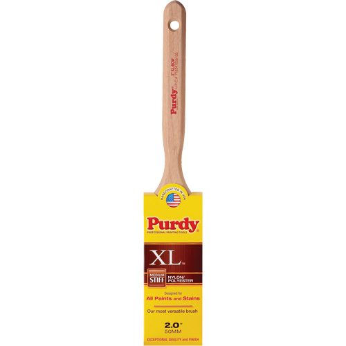 Pinceau XL Bow, Poly/nylon, Manche Bois, Largeur de 2" Groupe Belzile Dickner