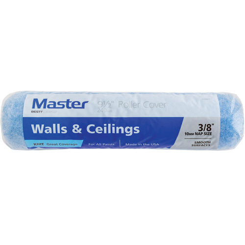 Master Woven Roller Cover, 10 mm (3/8") Nap, 240 mm (9-1/2") L Groupe Belzile Dickner