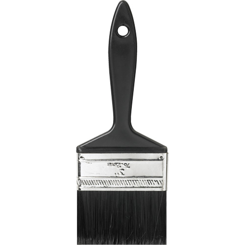 Pinceau &eacute;conomique, Polyol&eacute;fine, Manche Plastique, Largeur de 3" Groupe Belzile Dickner