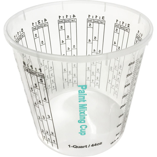 Gobelet en plastique pour m&eacute;lange de peinture, 1,25 L Groupe Belzile Dickner