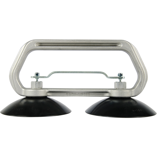 Appareils &agrave; ventouses - Ventouse double industrielle, 75 lb Capacit&eacute;, 5", Barre &agrave; tirer, 10" Longueur de la manche Groupe Belzile Dickner