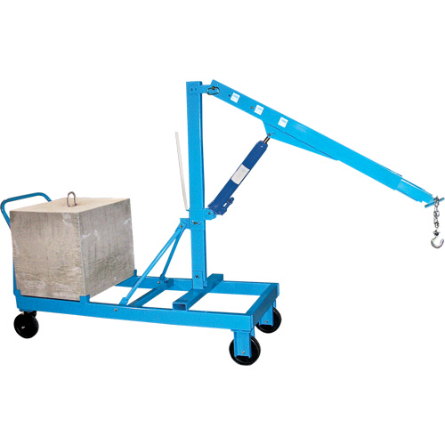 Potences de levage - Fl&egrave;che inverse, Lev&eacute;e 8', 3000 lb (1,5 tonne), 57" bras, 78" ha Groupe Belzile Dickner