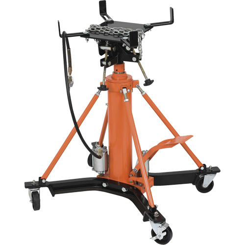 High Lift Air/Hydraulic 2-Stage Transmission Jack, 1 Ton(s) Lifting Capacity Groupe Belzile Dickner