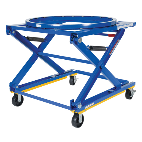 Adjustable Pallet Stand - Mobile, 42-1/2" L x 40" W, 1500 lbs. Cap. Groupe Belzile Dickner