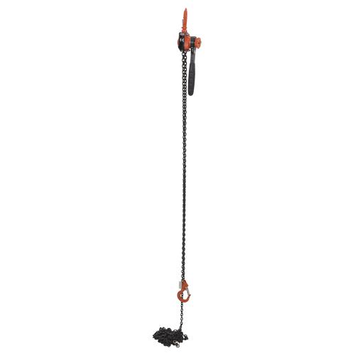 Mini Lever Hoist, 20' Lift, 1000 lbs. (0.5 tons) Capacity, Steel Chain Groupe Belzile Dickner