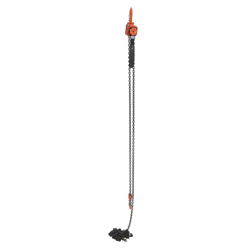 Mini Lever Hoist, 20' Lift, 1000 lbs. (0.5 tons) Capacity, Steel Chain Groupe Belzile Dickner