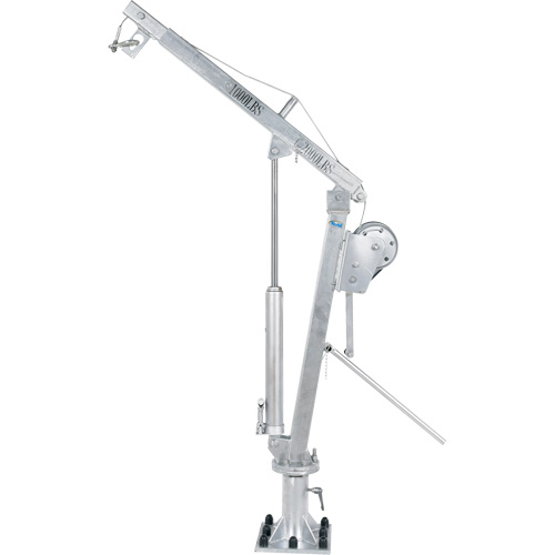 Winch Operated Truck Jib Crane, 1000 lbs. (0.5 tons) Capacity, 97" Max. Clearance Groupe Belzile Dickner