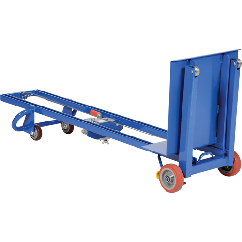 Empileur &agrave; plateforme, M&eacute;canisme Treuil manuel, Capacit&eacute; de 400 lb, Levage max de 58" Groupe Belzile Dickner