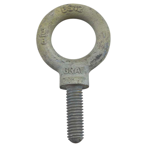 Eye Bolt, 2-13/16" Dia., 2" L, Galvanized, 7200 lbs. (3.6 tons) Capacity Groupe Belzile Dickner