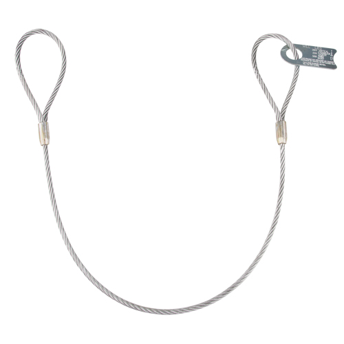 &eacute;lingue de levage &agrave; c&acirc;ble m&eacute;tallique - deux boucles, galvanis&eacute; Groupe Belzile Dickner