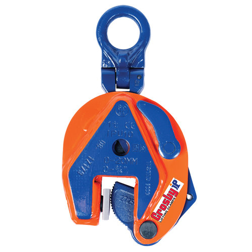 IPU10 Universal Lifting Clamp, 12000 lbs. (6 tons), 0" - 2" Jaw Opening Groupe Belzile Dickner