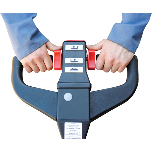 Fully Powered Electric Pallet Truck, 4500 lbs. Cap., 48" L x 30.25" W Groupe Belzile Dickner