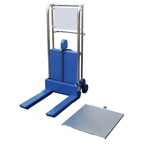 Hefti-Lift Load Stacker, Foot Pump Operated, 880 lbs. Capacity, 44" Max Lift Groupe Belzile Dickner