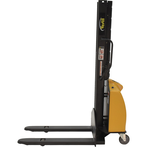 Gerbeur motoris&eacute; avec m&acirc;t &eacute;troit, Fonctionnement &eacute;lectrique, Capacit&eacute; 1000 lb, Lev&eacute;e max 63" Groupe Belzile Dickner