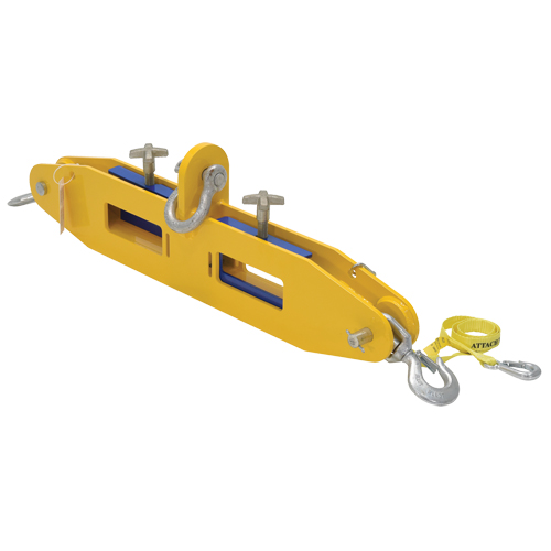 Forklift Lifting Beam, 7" x 2-1/2" Fork Pocket Groupe Belzile Dickner