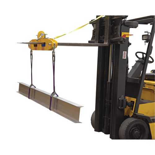 Forklift Lifting Beam, 7" x 2-1/2" Fork Pocket Groupe Belzile Dickner