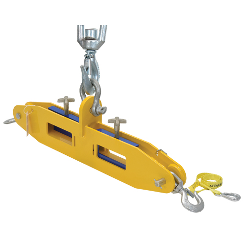 Forklift Lifting Beam, 7" x 2-1/2" Fork Pocket Groupe Belzile Dickner