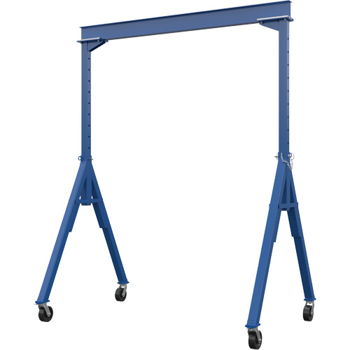 Adjustable Height Gantry Crane, 10' L, 2000 lbs. (1 tons) Capacity Groupe Belzile Dickner