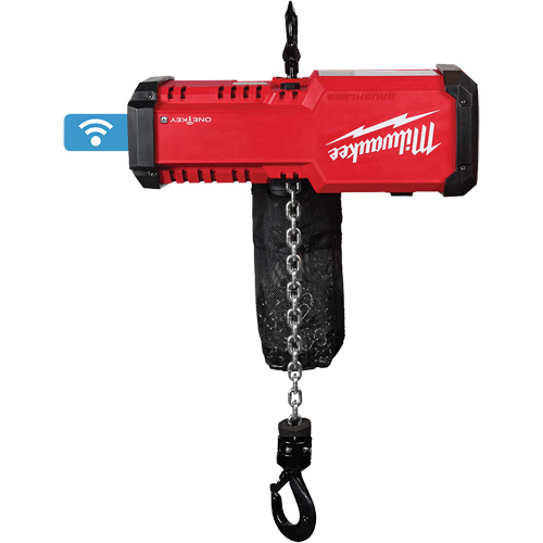 M18 Compact 1-Ton Chain Hoist with ONE-KEY, 2204 lbs. (1 tons) Capacity Groupe Belzile Dickner